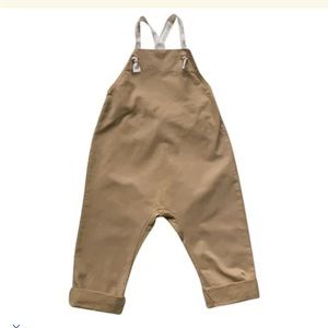 The Simple Folk Workman Overall Camel Coveralls 6-9m Nordic
